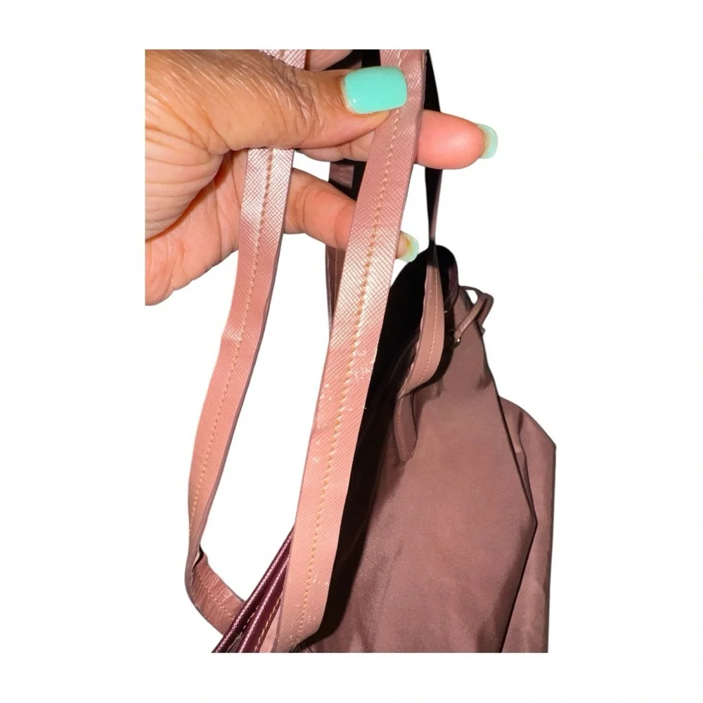 Prada Tessuto Saffiano Lux Sora Tote Bag